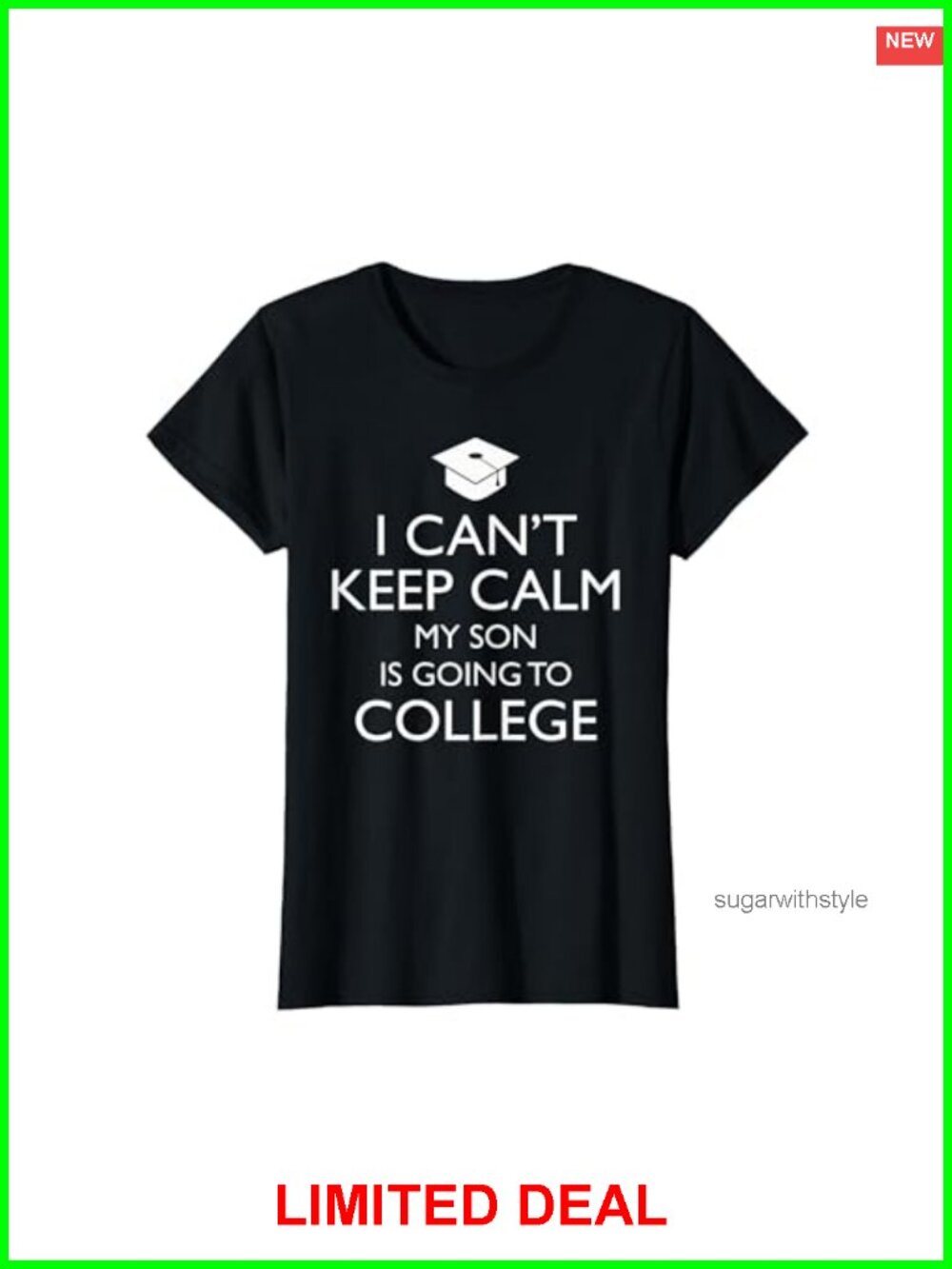 Funny College Mom Tee, Empty Nester Graphic T-Shirt, Mom Son College Gift,